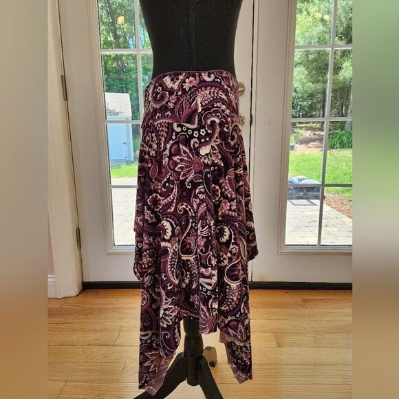 Jasmine Sola Vintage Asymmetrical pattern skirt - Picture 4 of 11